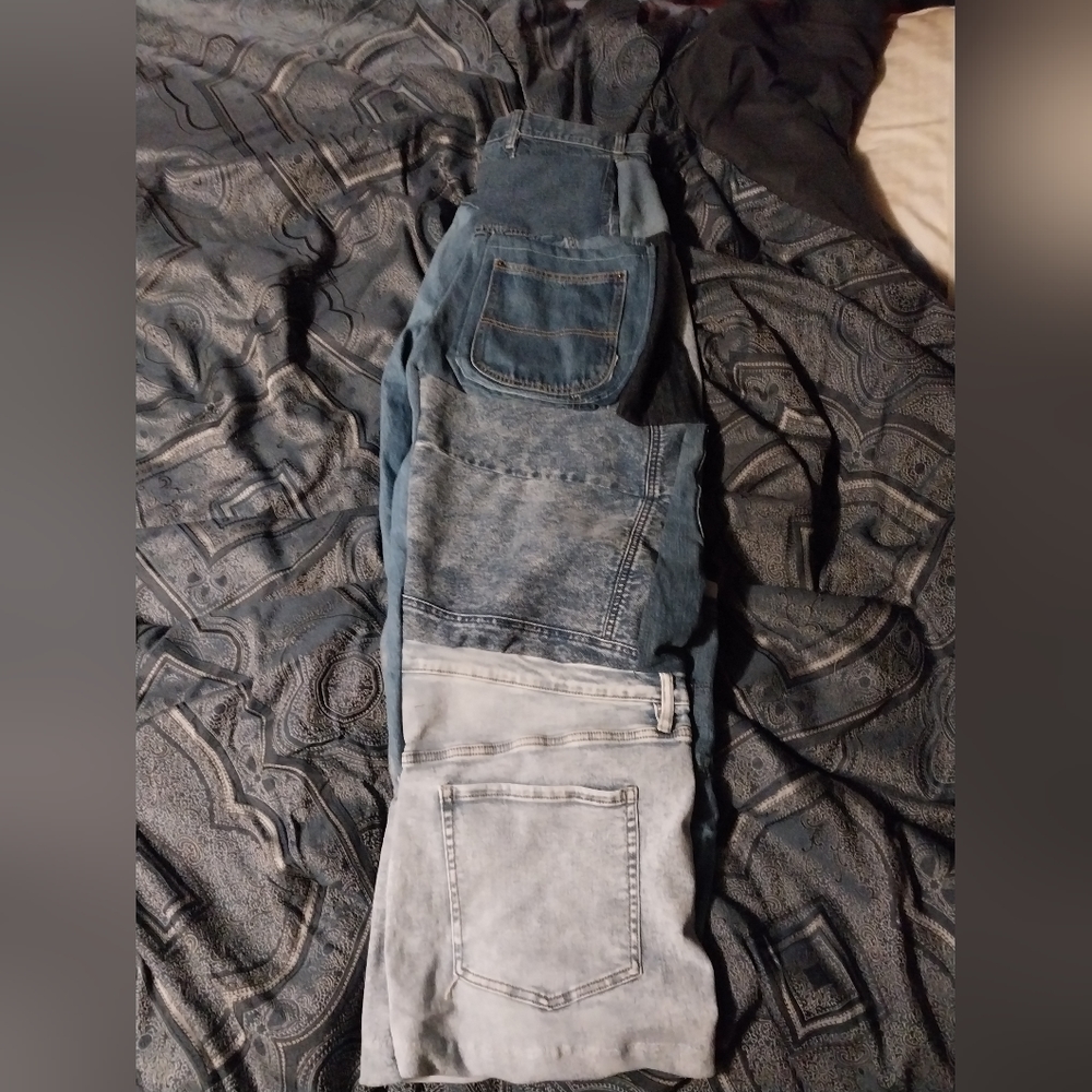 Upcycled jeans